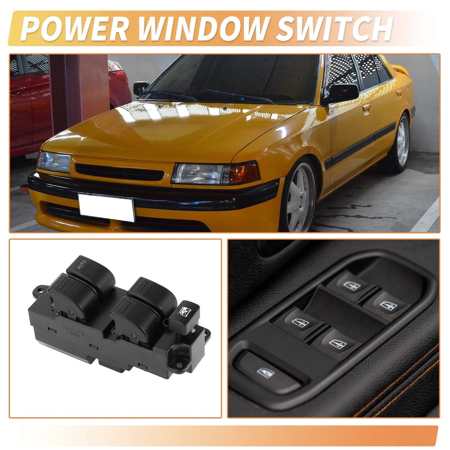 Power Window Switch for Mazda Familia (1998)