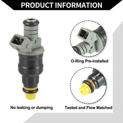 Fuel Injector 6 x Pcs for Ford F-150 (1997-1998) 4.2L Black