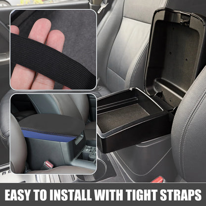 Armrest Cover for Toyota RAV4 2013-2018 Black Blue