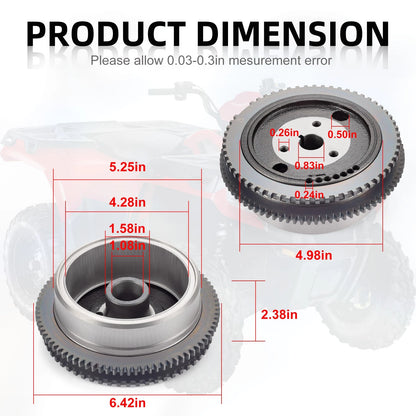 Flywheel Rotor for Polaris Ranger 800 EFI/EPS 2013-2014
