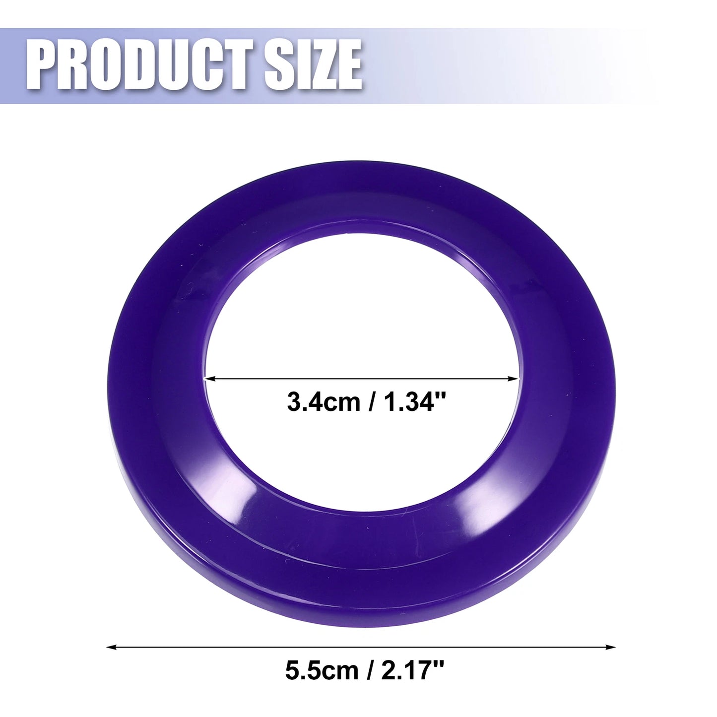 2 x Pillar Speaker Decoration Covers for Jeep Wrangler JK (2007-2014) Purple
