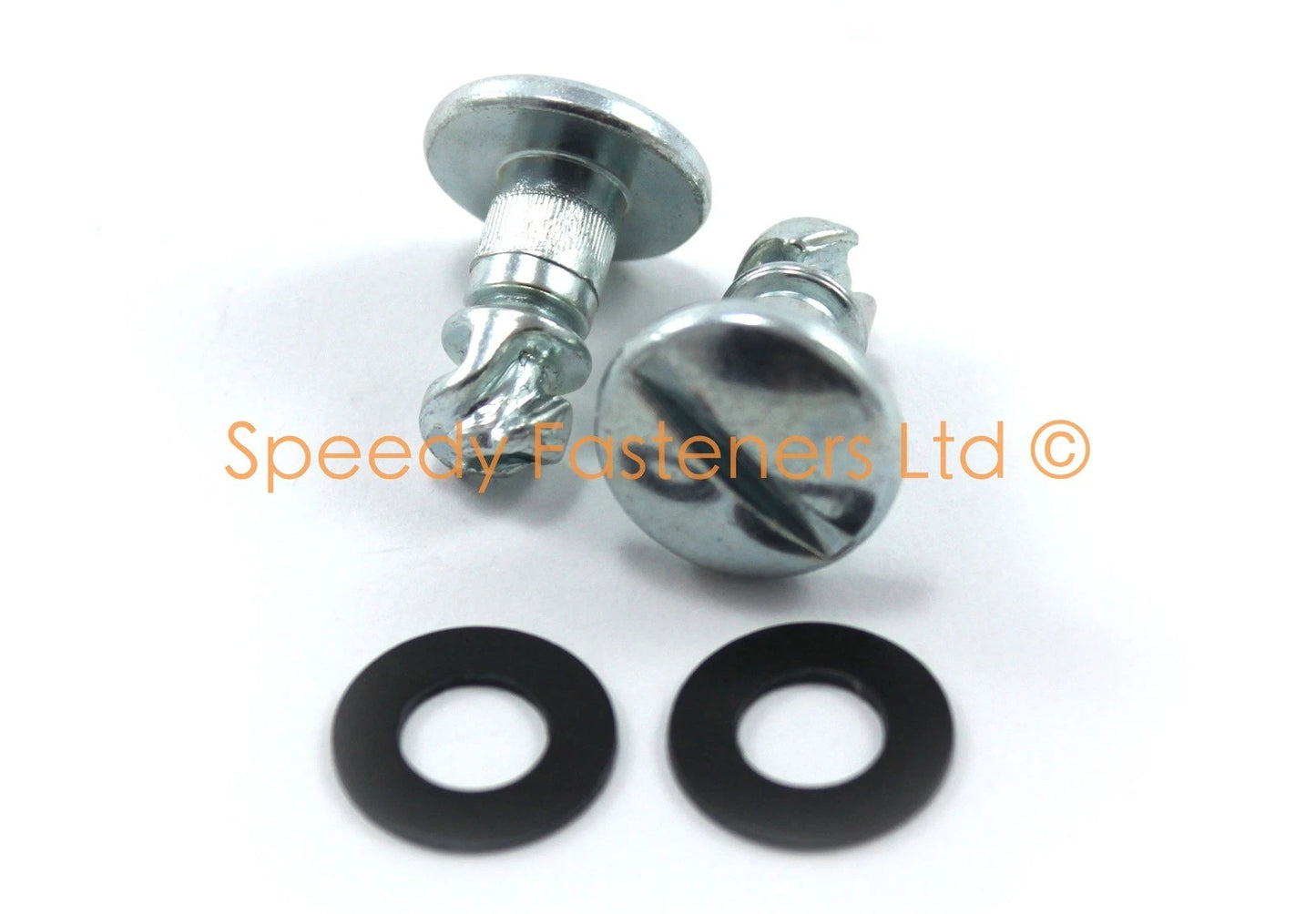 Dzus 9mm D-Ring Slotted Fairing Bolts Kit / Large / Fairing Bolts for Motorcycle