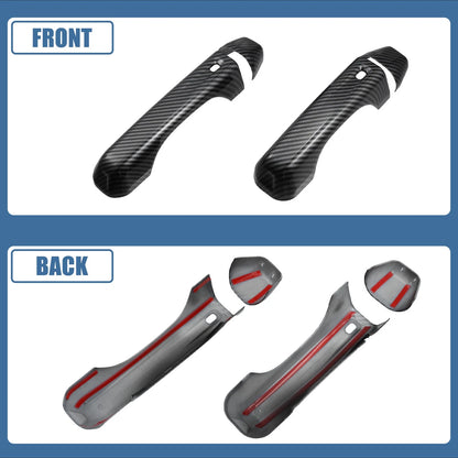 Door Handle Covers for Jeep Wrangler JL JLU (2018-2023)