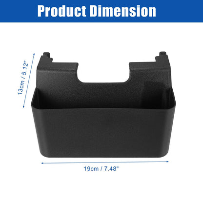 Armrest Storage Box for Jeep Wrangler Center Console Organizer Black (1987-1995)