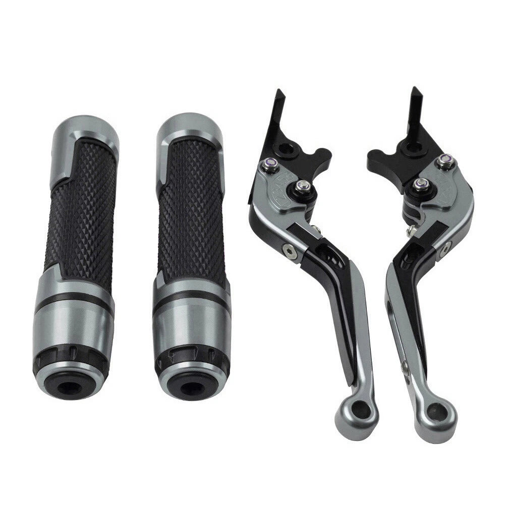 Extendable Brake Clutch Levers Grip Set for Kawasaki Z650 Z900 (2017-2023)