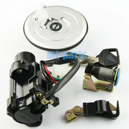 Fuel Gas Cap & Ignition Key Switch for Honda XLV650 XL650 Transalp (00-06)