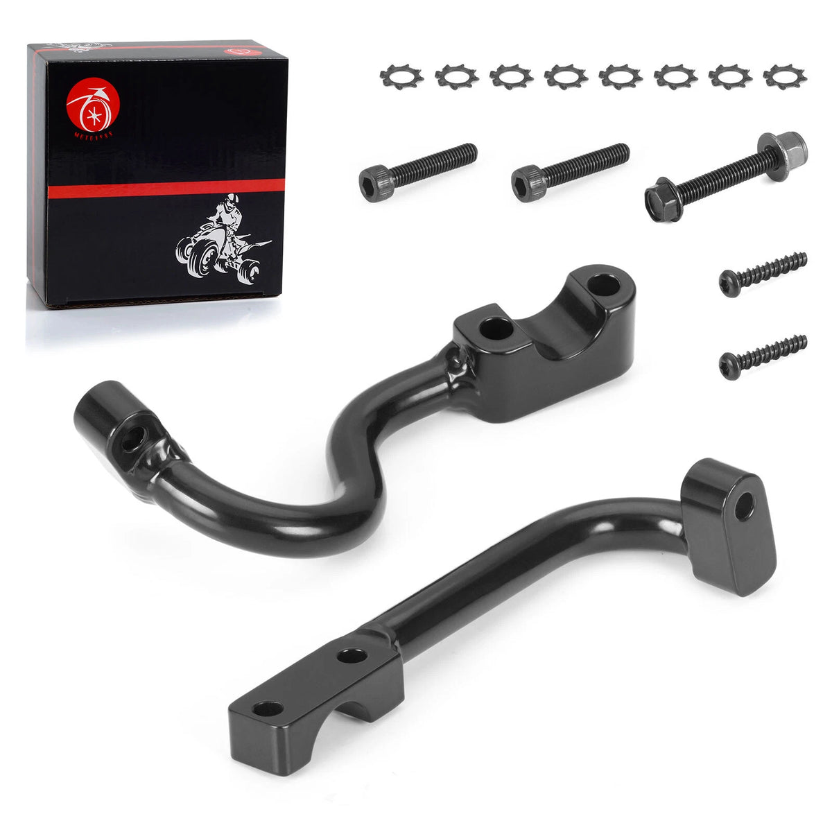 2 x Hand Wind Guard Mounts for Sportsman Scrambler 850 XP1000 (2013–2020)