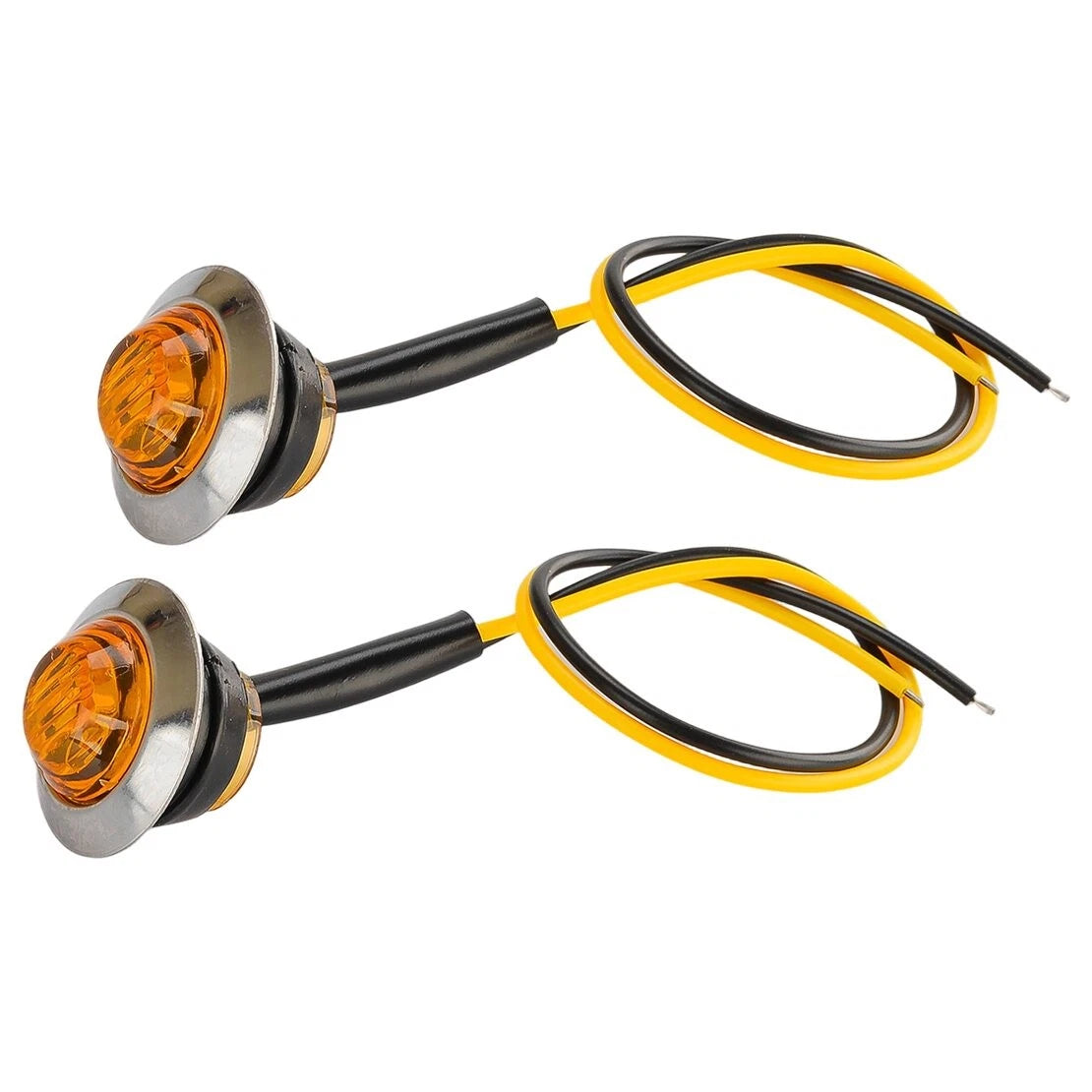 4 x 3/4" LED Side Marker Lights for Land Rover Series Classic (1958-1985)