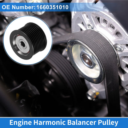 Drive Belt Idler Pulley for Lexus LX570 (2008-2011, 2013-2019) 1 Pc