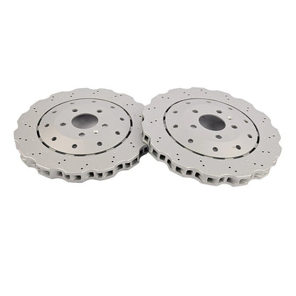 2 x Rear Brake Disc Rotors for Lamborghini Huracan (2014–2023)
