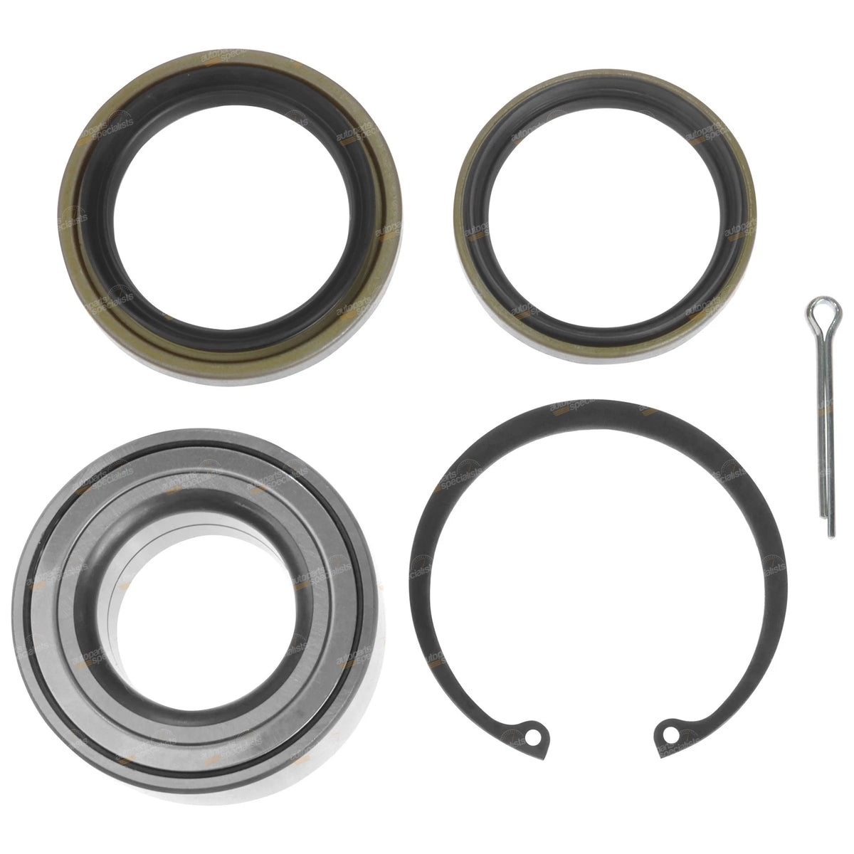 Front Wheel Bearing Kit for Mitsubishi Mirage CE 4cyl 1.5L 4G15 (1999 - 2003)