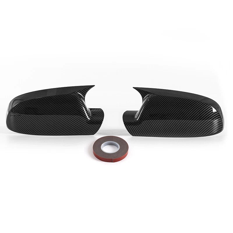 Carbon Style Wing Mirror Cover Cap for Audi A3 S3 Q3 A4 A5 A6 A8 RS6 (2009)