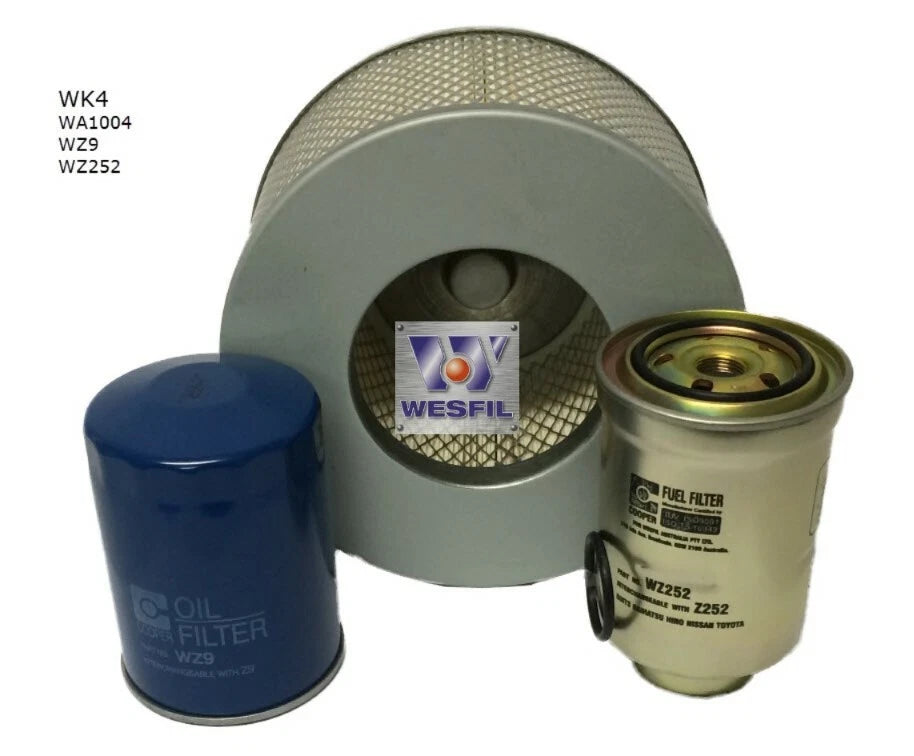 Filter service kit for Toyota Hilux LN147 LN167 LN172 3.0L 5L 5LE