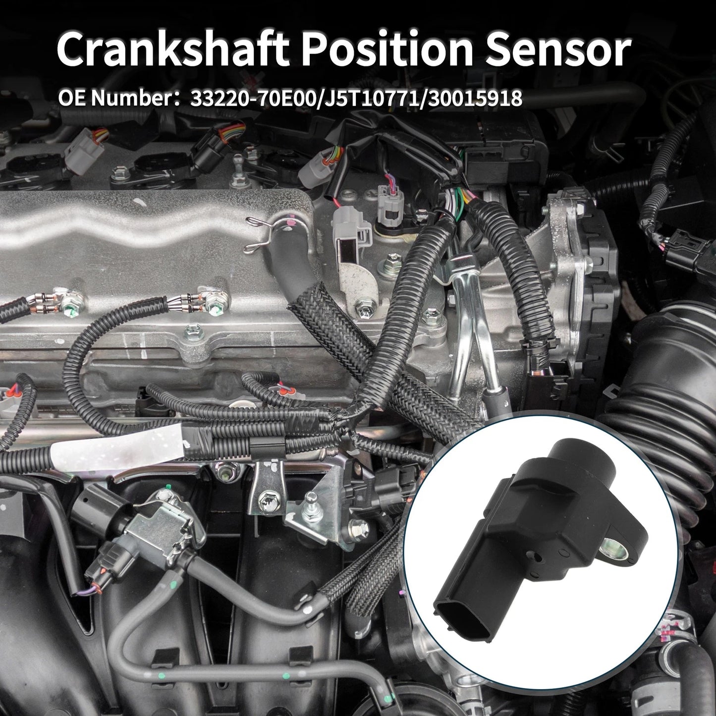 1.0 1.3 Crankshaft Position Sensor for Chevrolet Metro (1998-2000)
