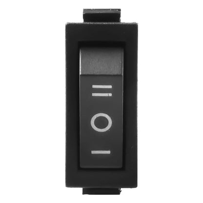 Reliable Rectangular Rocker Switch 3 Position SPDT for Car/Boat Dash