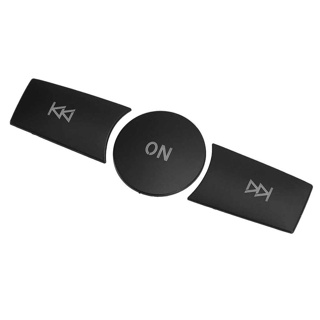 3 x Volume Button Knob Cover Trim for Mercedes Benz C, GLK, CLS, E Class (2008-2016)