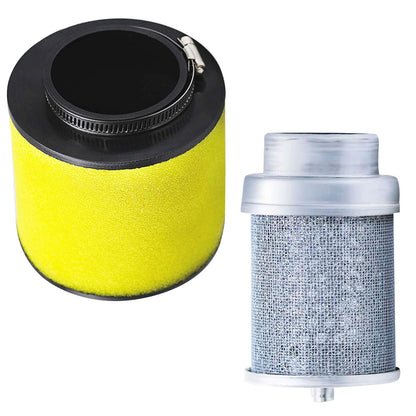 2 x AIR Filter + AIR CLEANER for HONDA Foreman 400 450 TRX400 TRX450(1995–2004)