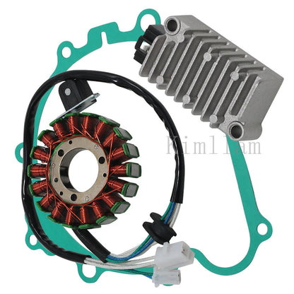 Stator Coil, Regulator Rectifier, Gasket for Yamaha TT250R, TT-R250 (1993-2006)
