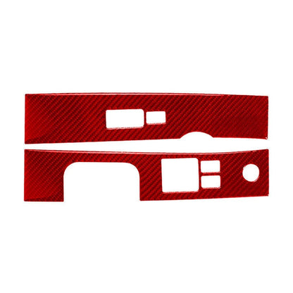 Carbon Fiber Window Lift Switch Panel Cover for Nissan 350Z (2003-2009)