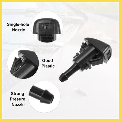 8pcs Washer Nozzle Wiper Jet for Dodge Caliber (2007-2012)