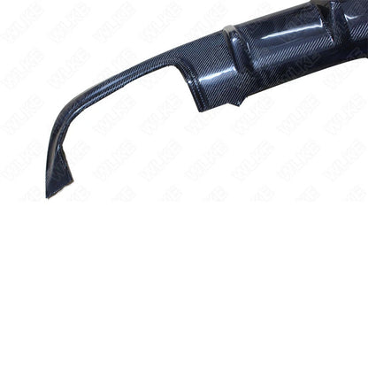 Carbon Fiber Rear Diffuser Bumper Lip for Benz SLK R172 2012-2015
