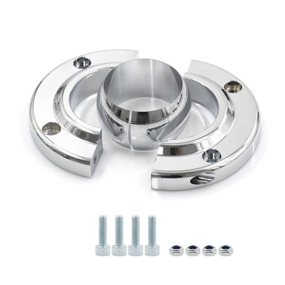 1x 2INCH Chrome Swivel Steering Column for SBC BBC 350 Car