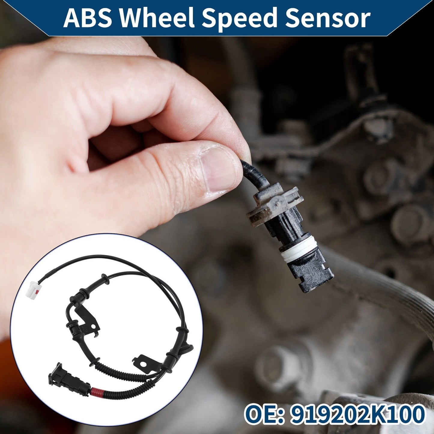 ABS Wheel Speed Sensor for Kia Soul (2010-2013)
