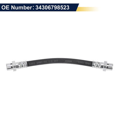 Rear Brake Hose for BMW X1 2007-2015 Hydraulic Brake Line 2 x 34306798523