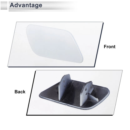 Bumper Headlight Washer Nozzle Cover Cap for BMW 740i (1993-2001)