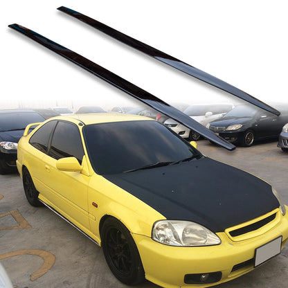 Side Skirt Extensions for Honda Civic Coupe (1996-2000)