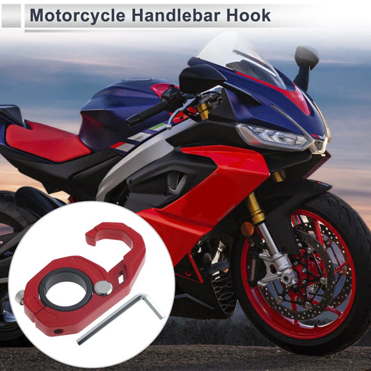 Motorcycle Hanging Hook 1 Set Hexagonal Aluminum Alloy Hook for Scooters