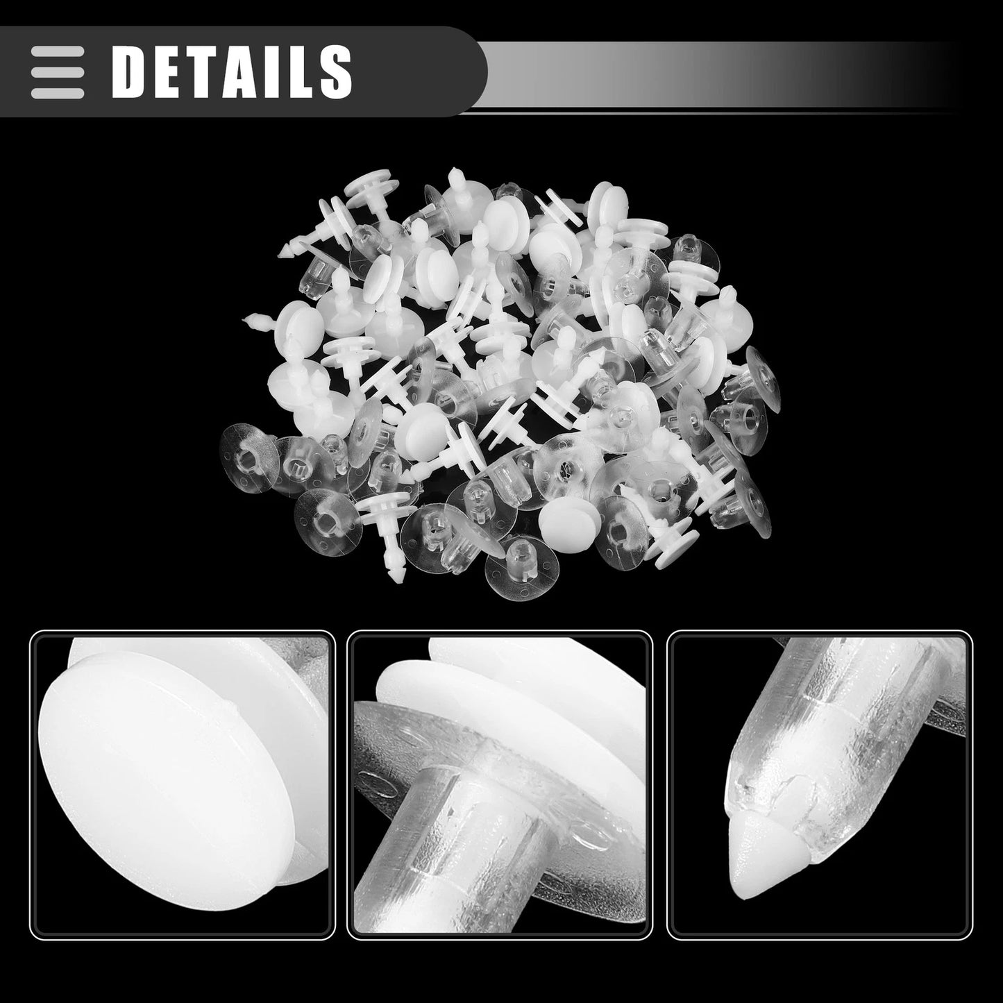 40 x Door Trim Panel Push Clips for Dodge
