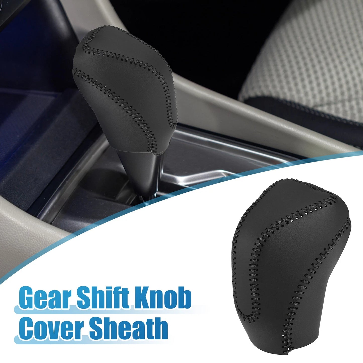 Automatic Gear Shift Knob Cover for Subaru Forester (2019-2023) Black
