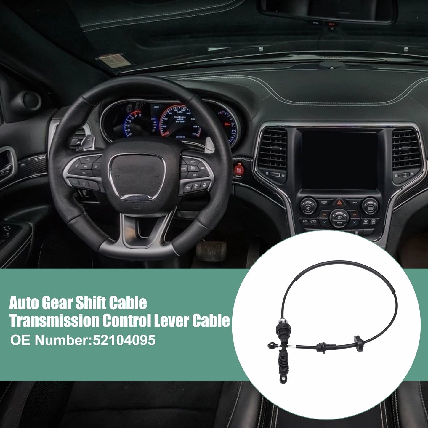 Auto Transmission Control Lever Cable for JEEP GRAND CHEROKEE (1999-2004)