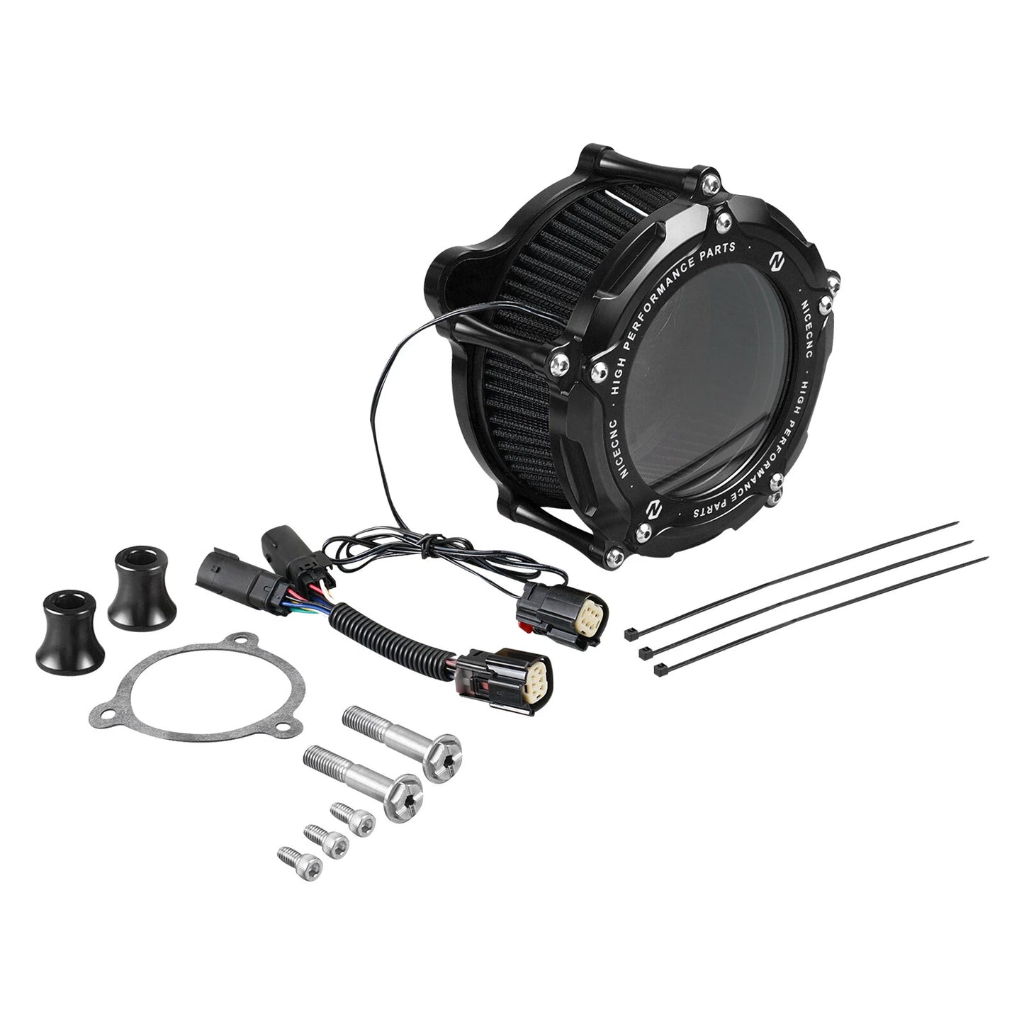 Air Cleaner w/ LED Strip for Harley Street Glide FLHX, FLHXS (2014-2023)