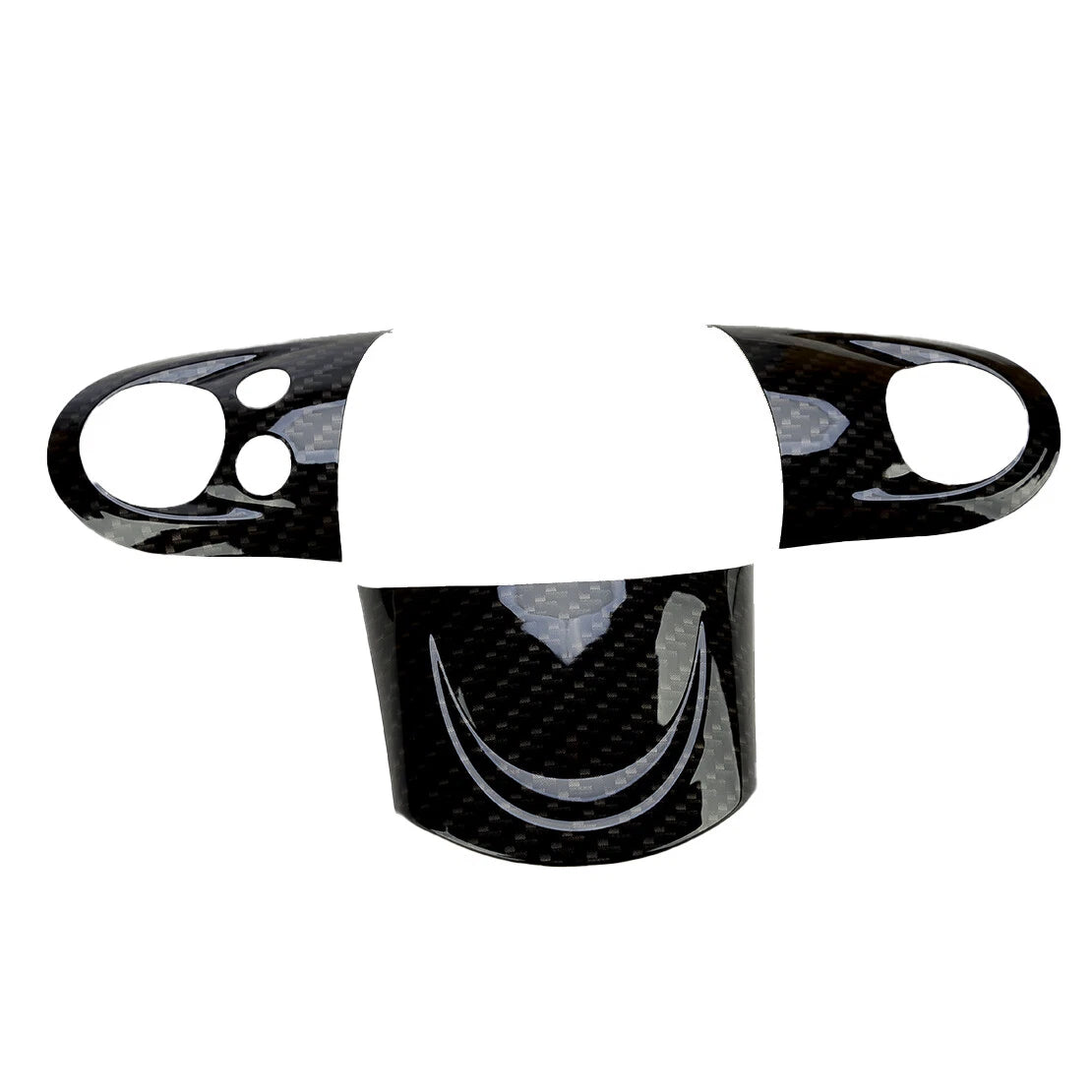 3 x Steering Wheel Button Cover Trim for Mini Cooper (2007-2016)