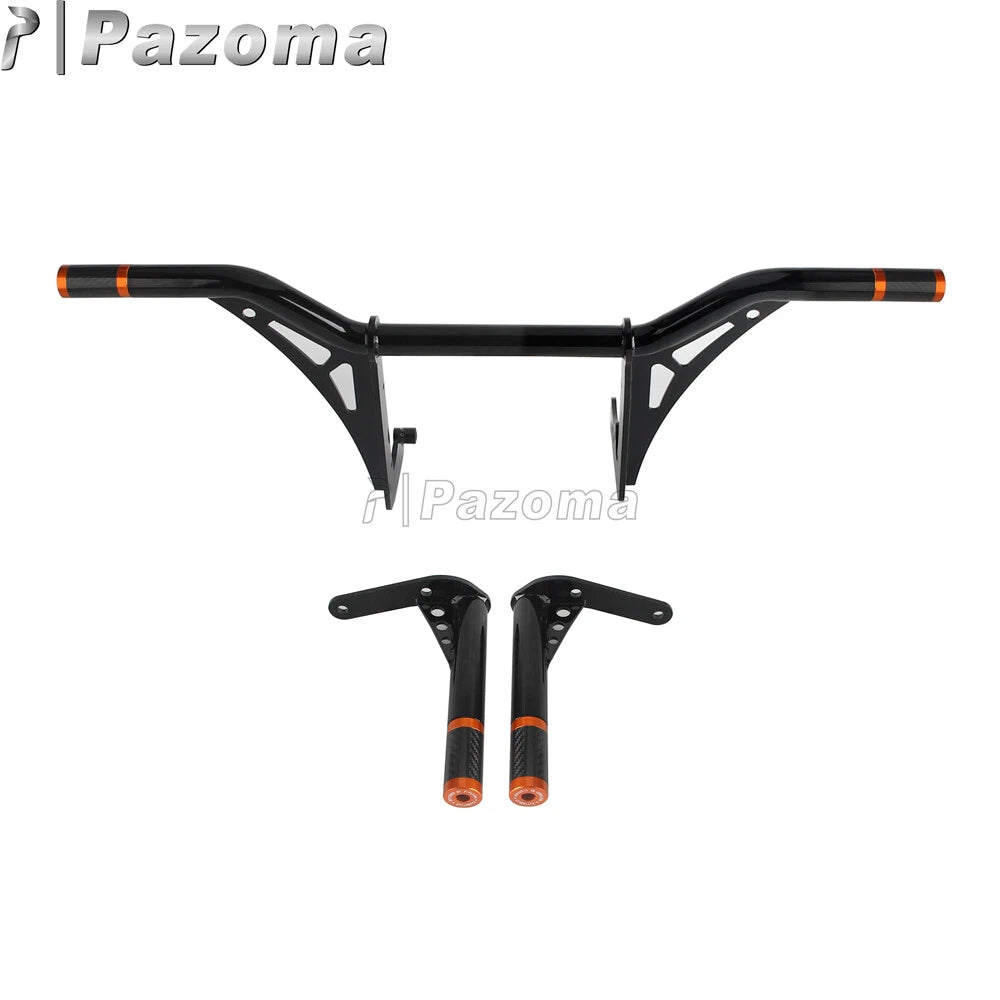 Front Crash Bar Saddlebag Guards for Harley Softail Low Rider ST (2022-2024)