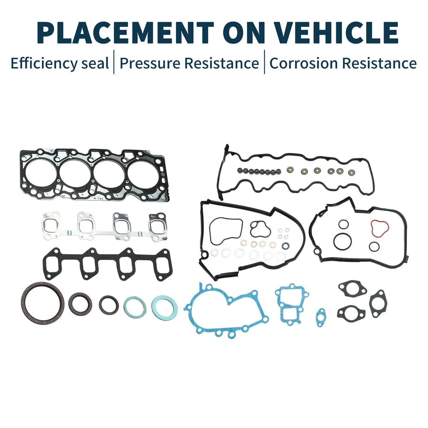 Cylinder Head Gasket Kit for Toyota 3C