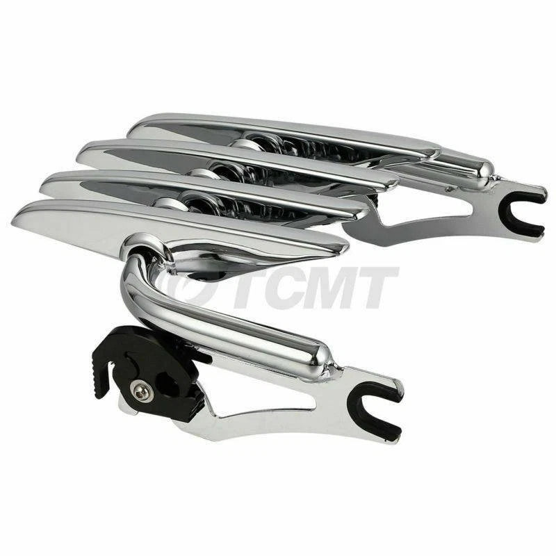 Chrome Stealth Luggage Rack Docking Hardware for Harley Touring (2014-2024)