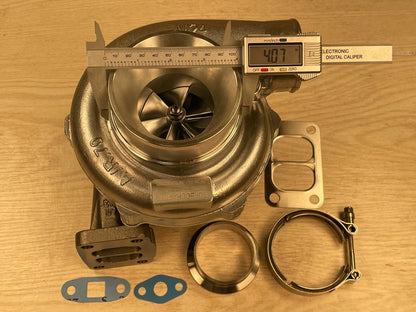 Billet Racing Turbocharger GT30 GT35 T70 .70 A/R for T3 (Turbocharger)