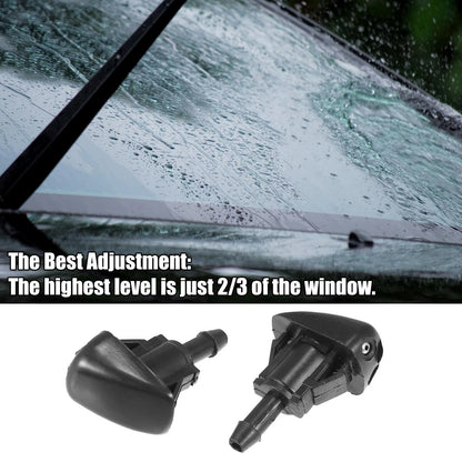 3 x Front Windshield Washer Nozzles for Hyundai Tiburon (2000-2008)