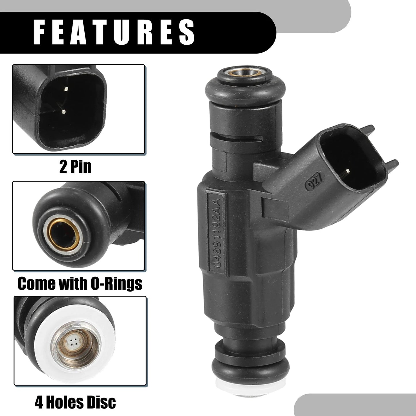 4 x Fuel Injectors for Mini One Cooper (2000-2008)