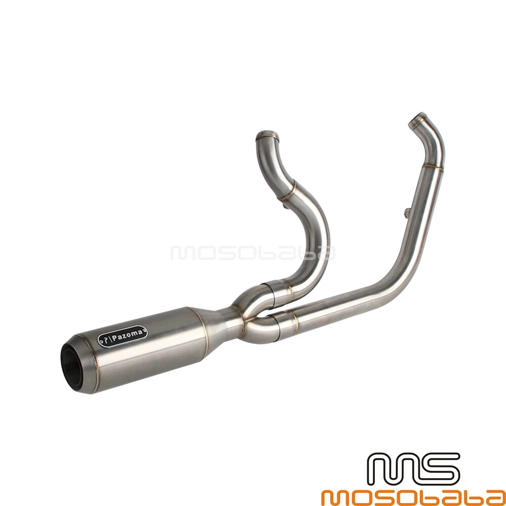 Exhaust Muffler Pipe for Harley Softail Street Bob Fat Bob Low Rider (2018-2023)