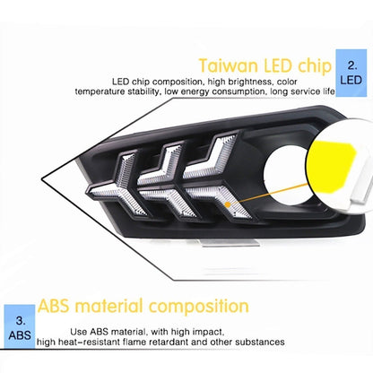DRL Daytime Running Lights for Honda Amaze (2018-2021) 1 x Pair Amber White