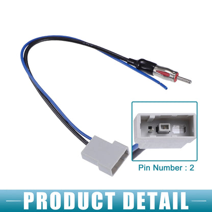 Stereo CD Player Radio Wiring Harness & Antenna Adapter for Nissan (2007-2020)