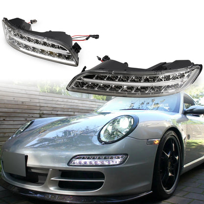 LED Fog Light Signal Lamp for Porsche 911 997 Carrera 4S GT3 (2005-2009)