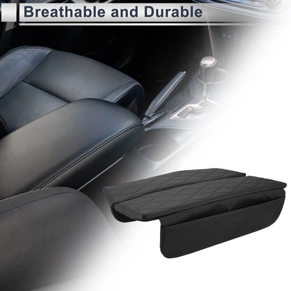 Center Console Cover with Storage Bag for BMW 5 Series (2019-2023) Black