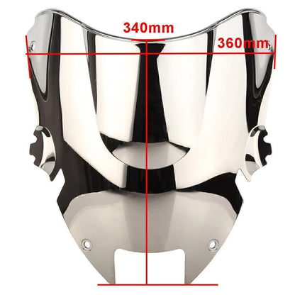 Blue Windscreen for Honda Super Hawk 1000 VTR1000F (1997-2005)