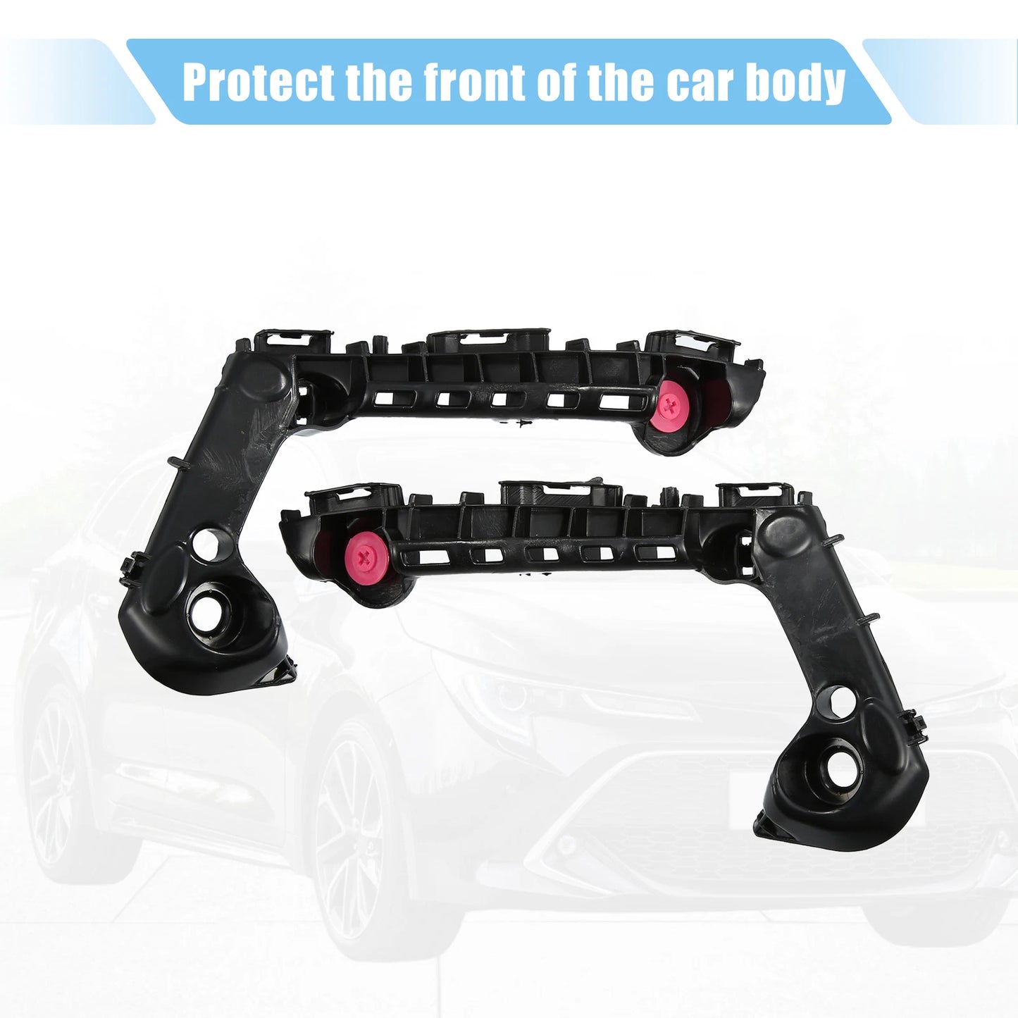 Front Bumper Bracket Set for Toyota Corolla LE (2003-2008)