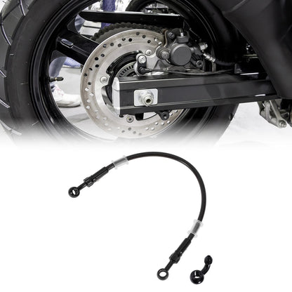 40cm / Brake Clutch Oil Hose Line Nylon Stainless Steel Wire Braid PU for Motorcycle